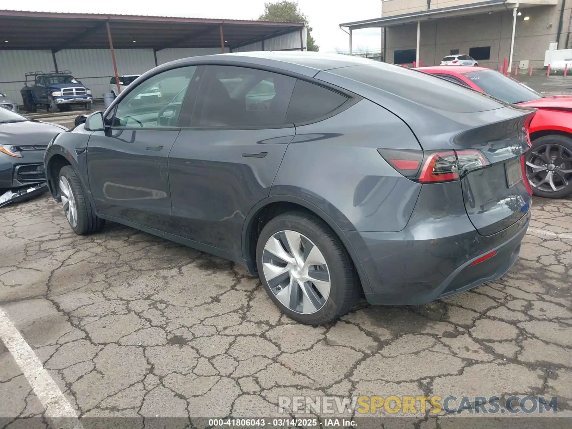 3 Photograph of a damaged car 7SAYGDEE8NF317482 TESLA MODEL Y 2022