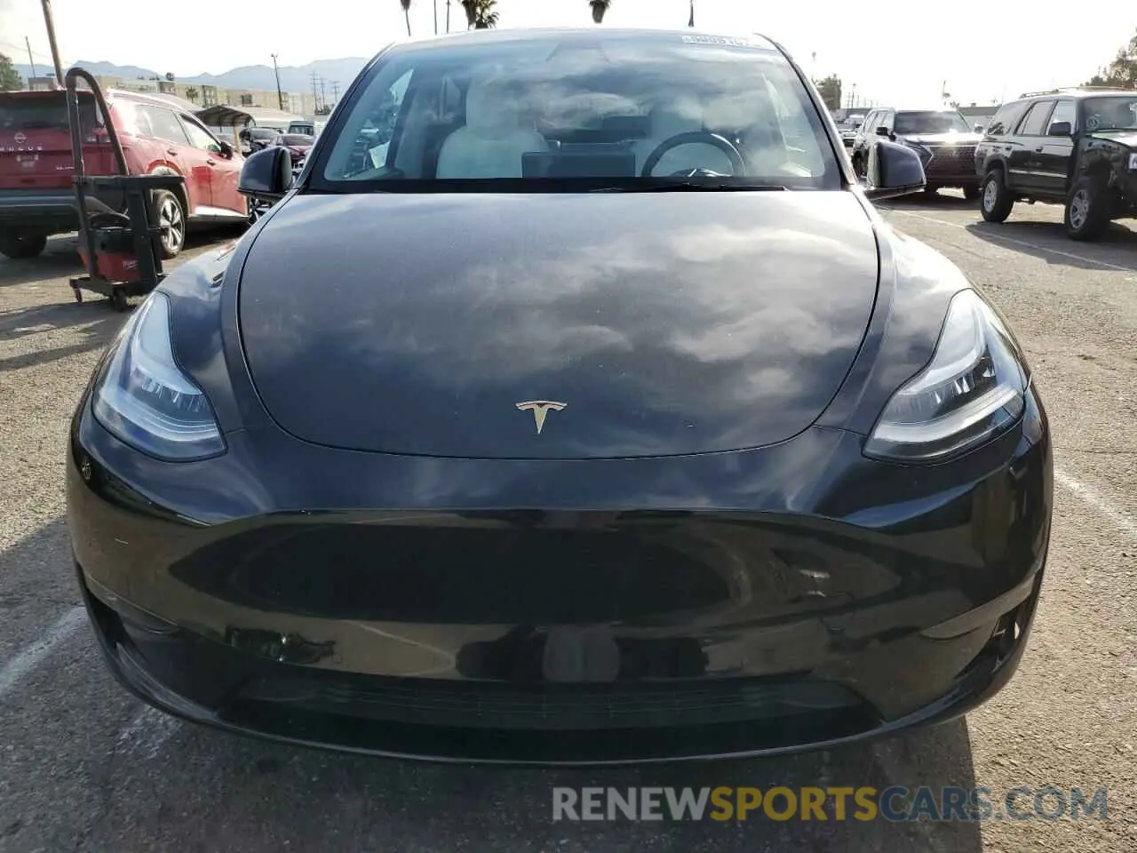 5 Фотография поврежденного автомобиля 7SAYGDEE8NF329275 TESLA MODEL Y 2022