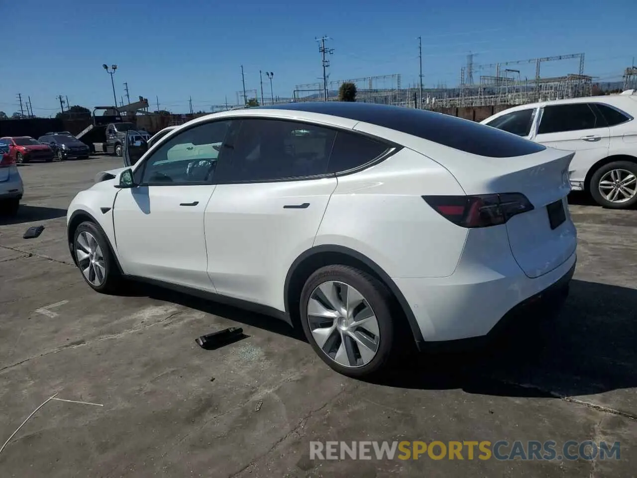 2 Photograph of a damaged car 7SAYGDEE8NF340096 TESLA MODEL Y 2022