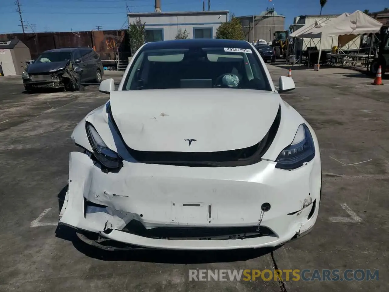 5 Photograph of a damaged car 7SAYGDEE8NF340096 TESLA MODEL Y 2022