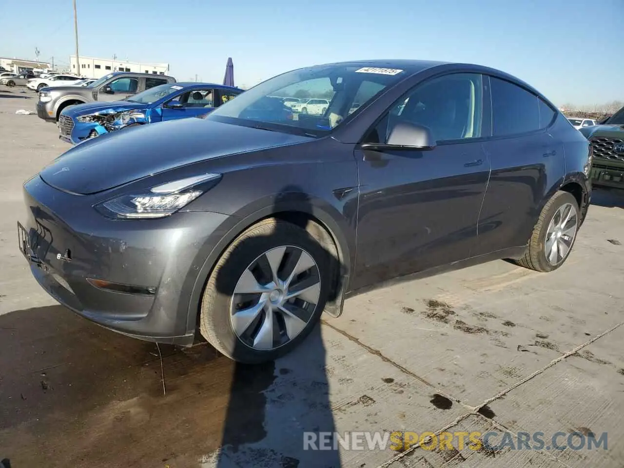 1 Фотография поврежденного автомобиля 7SAYGDEE8NF364110 TESLA MODEL Y 2022