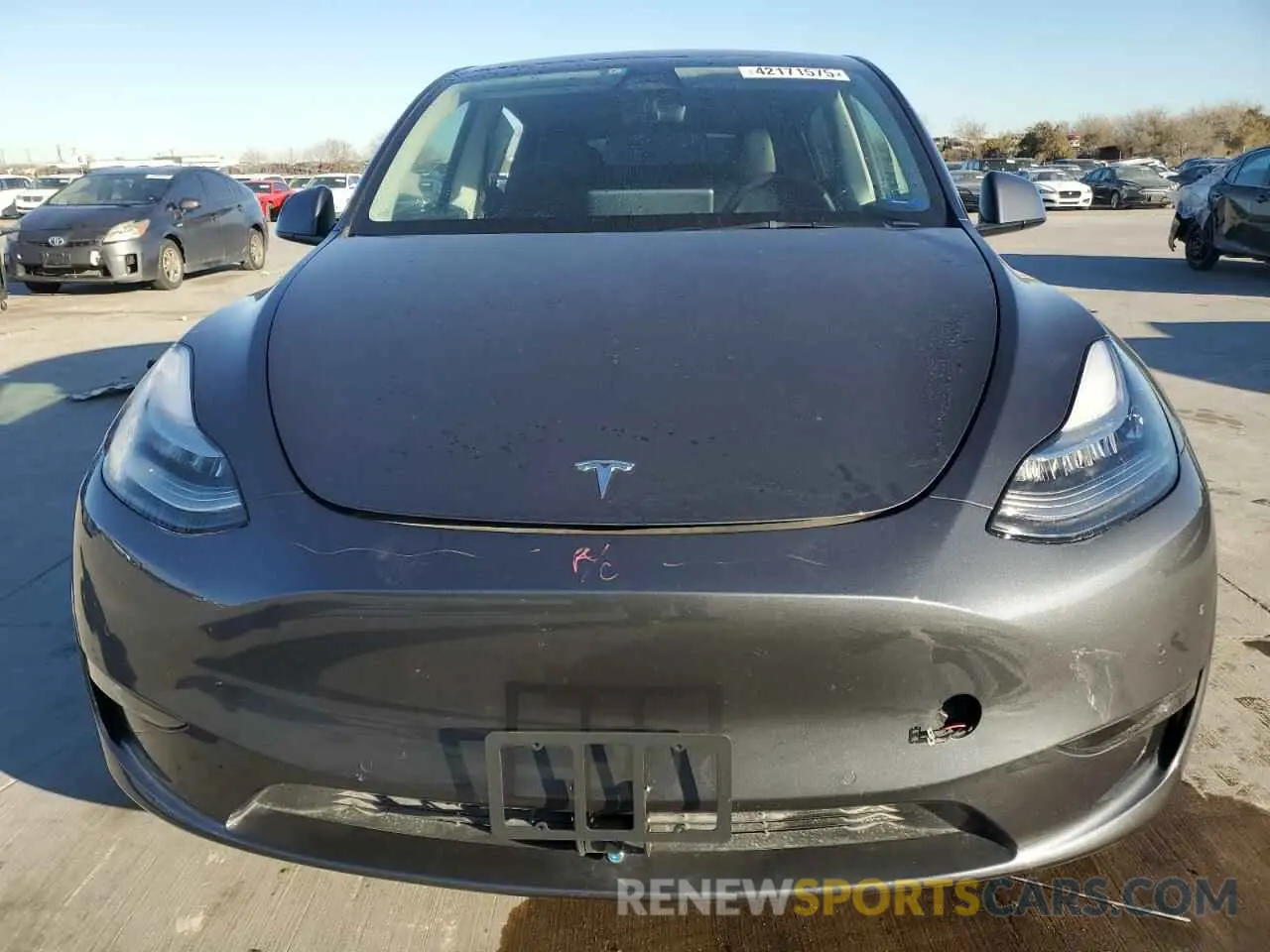 5 Фотография поврежденного автомобиля 7SAYGDEE8NF364110 TESLA MODEL Y 2022