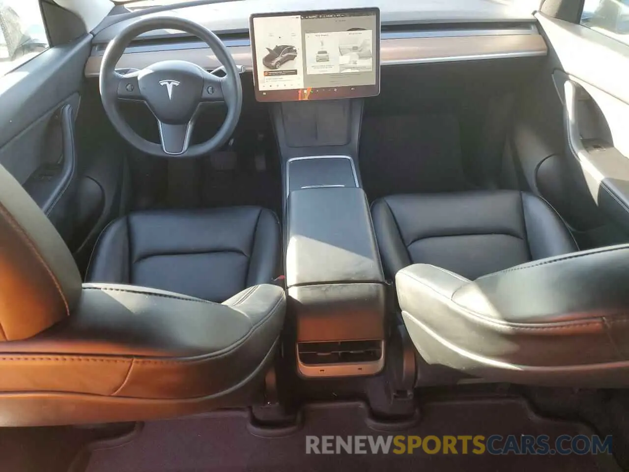 8 Фотография поврежденного автомобиля 7SAYGDEE8NF364110 TESLA MODEL Y 2022