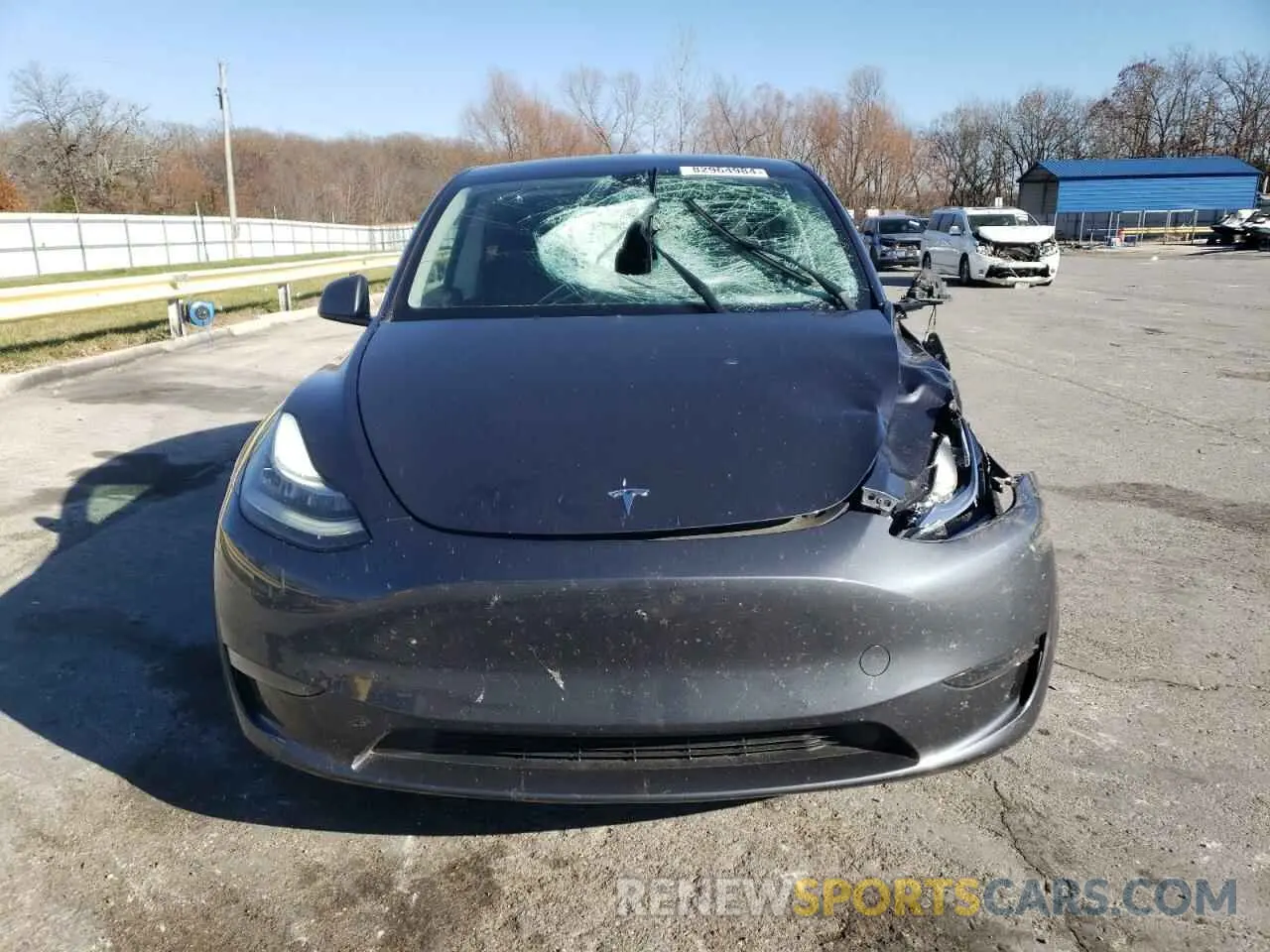 5 Photograph of a damaged car 7SAYGDEE8NF367914 TESLA MODEL Y 2022