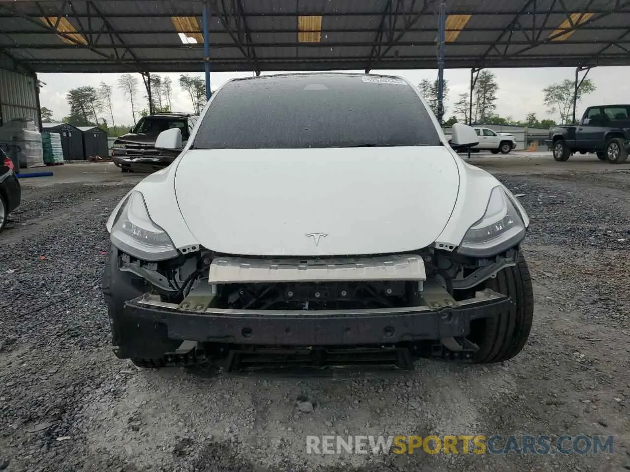5 Фотография поврежденного автомобиля 7SAYGDEE8NF368061 TESLA MODEL Y 2022