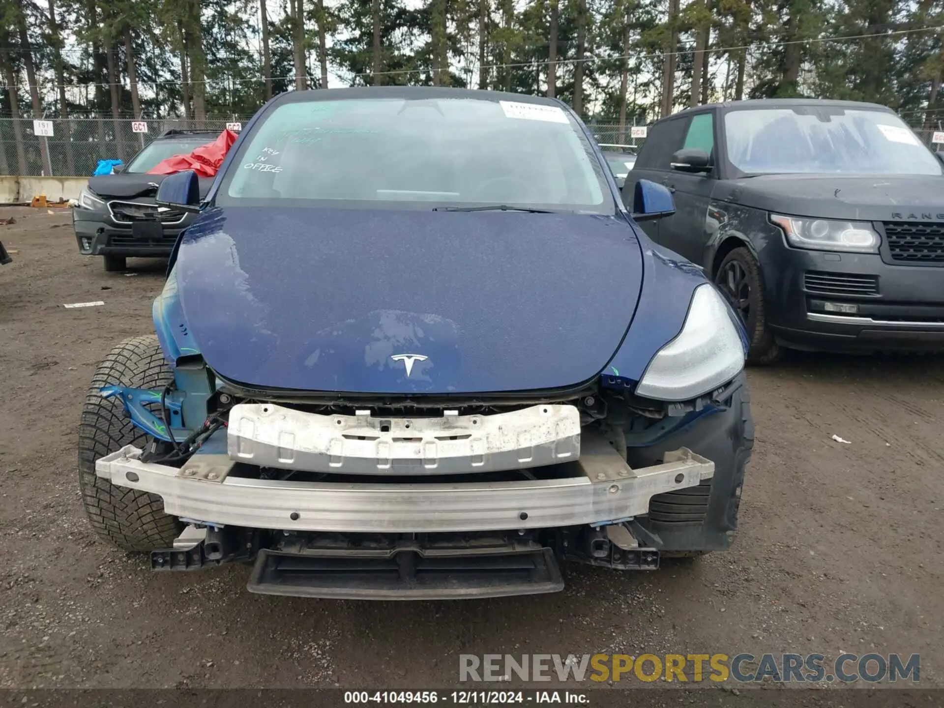 13 Фотография поврежденного автомобиля 7SAYGDEE8NF376077 TESLA MODEL Y 2022