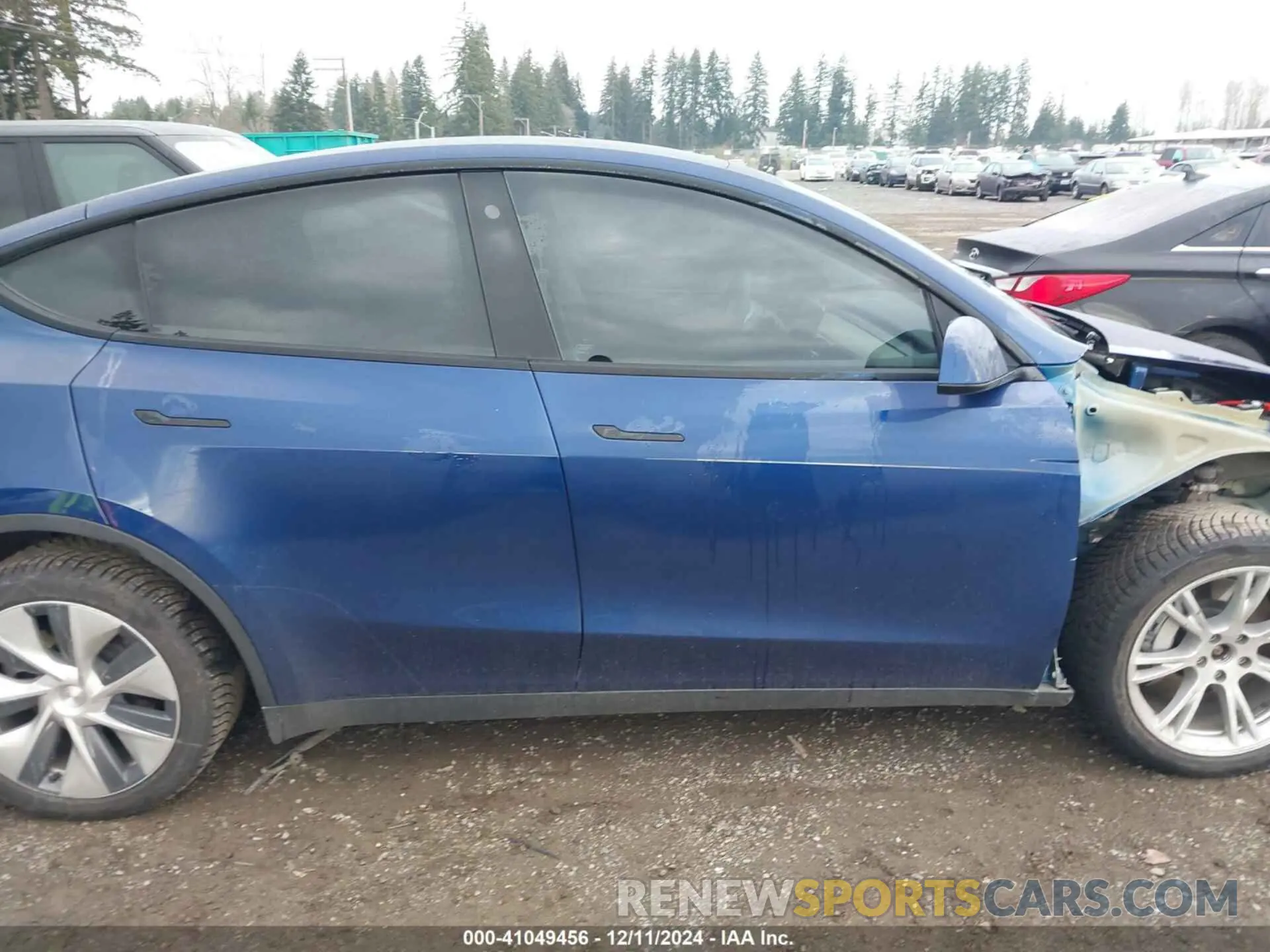14 Фотография поврежденного автомобиля 7SAYGDEE8NF376077 TESLA MODEL Y 2022