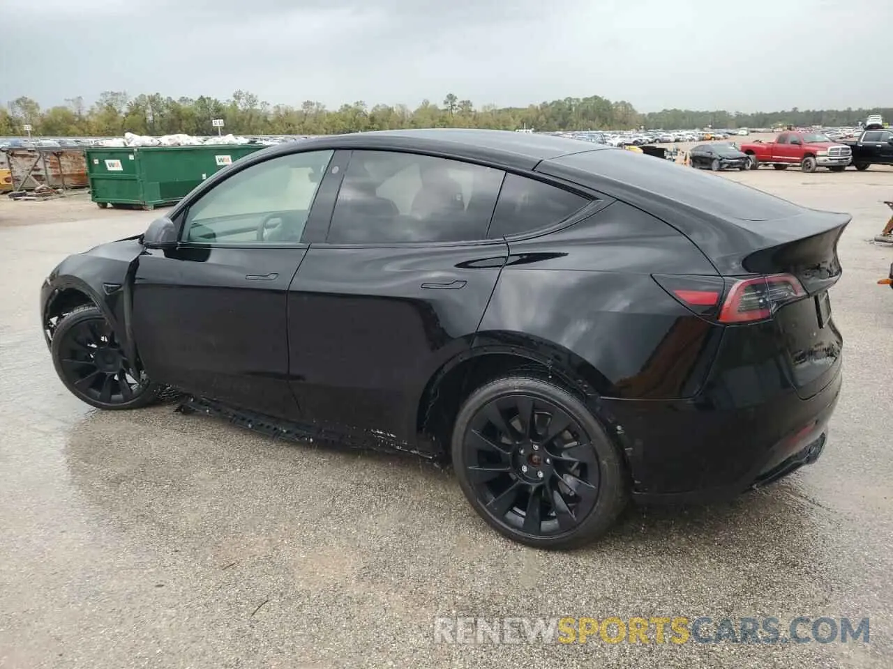 2 Фотография поврежденного автомобиля 7SAYGDEE8NF387208 TESLA MODEL Y 2022