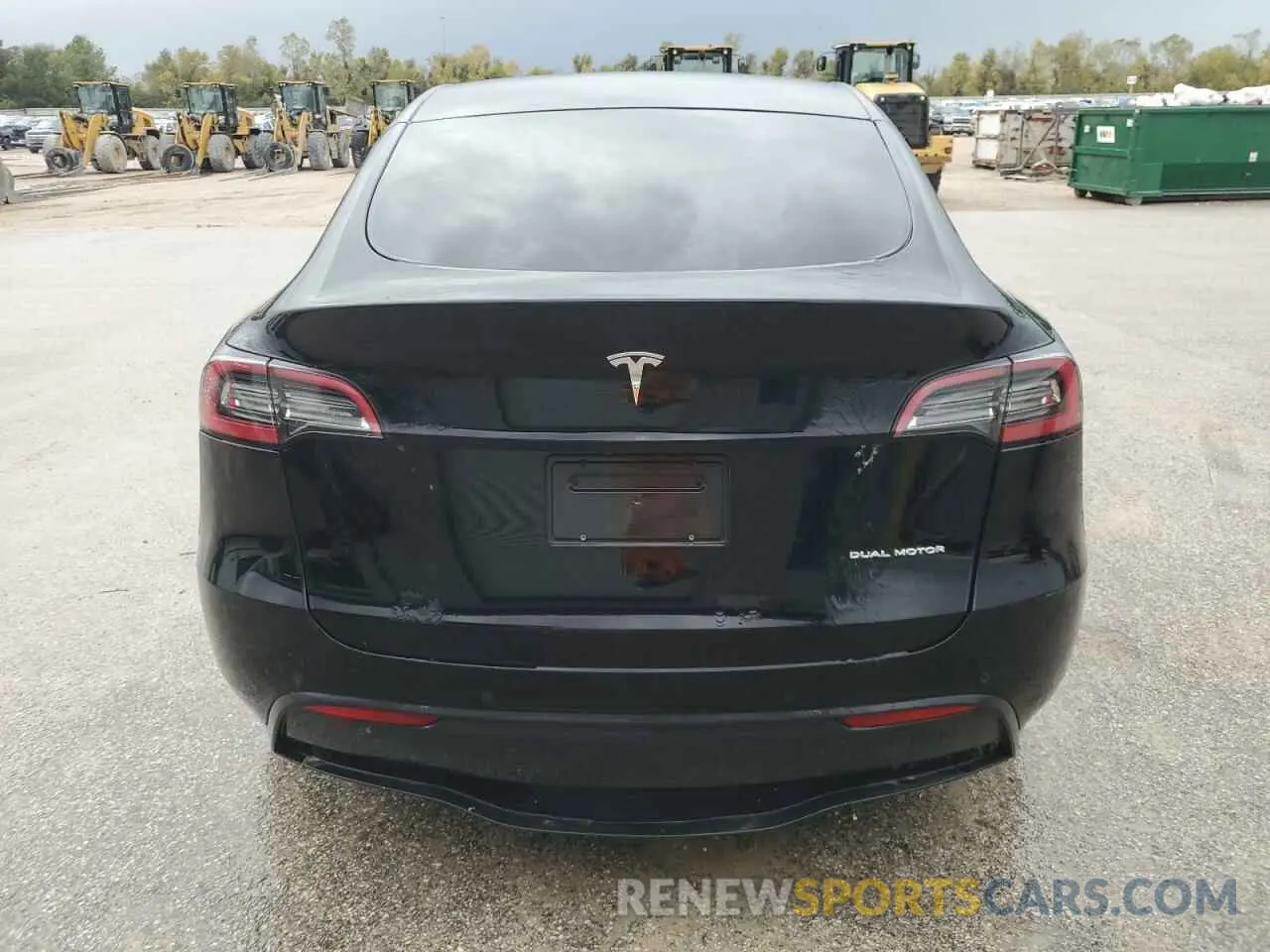 6 Фотография поврежденного автомобиля 7SAYGDEE8NF387208 TESLA MODEL Y 2022