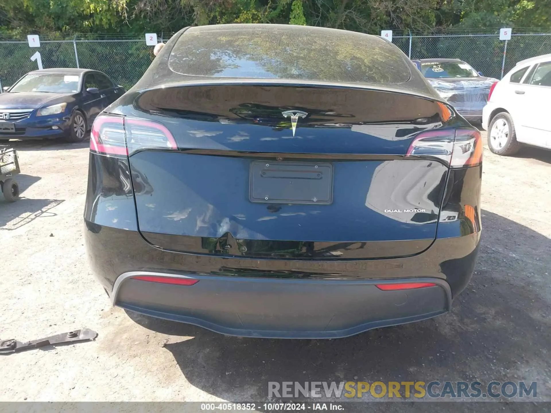 15 Фотография поврежденного автомобиля 7SAYGDEE8NF429568 TESLA MODEL Y 2022