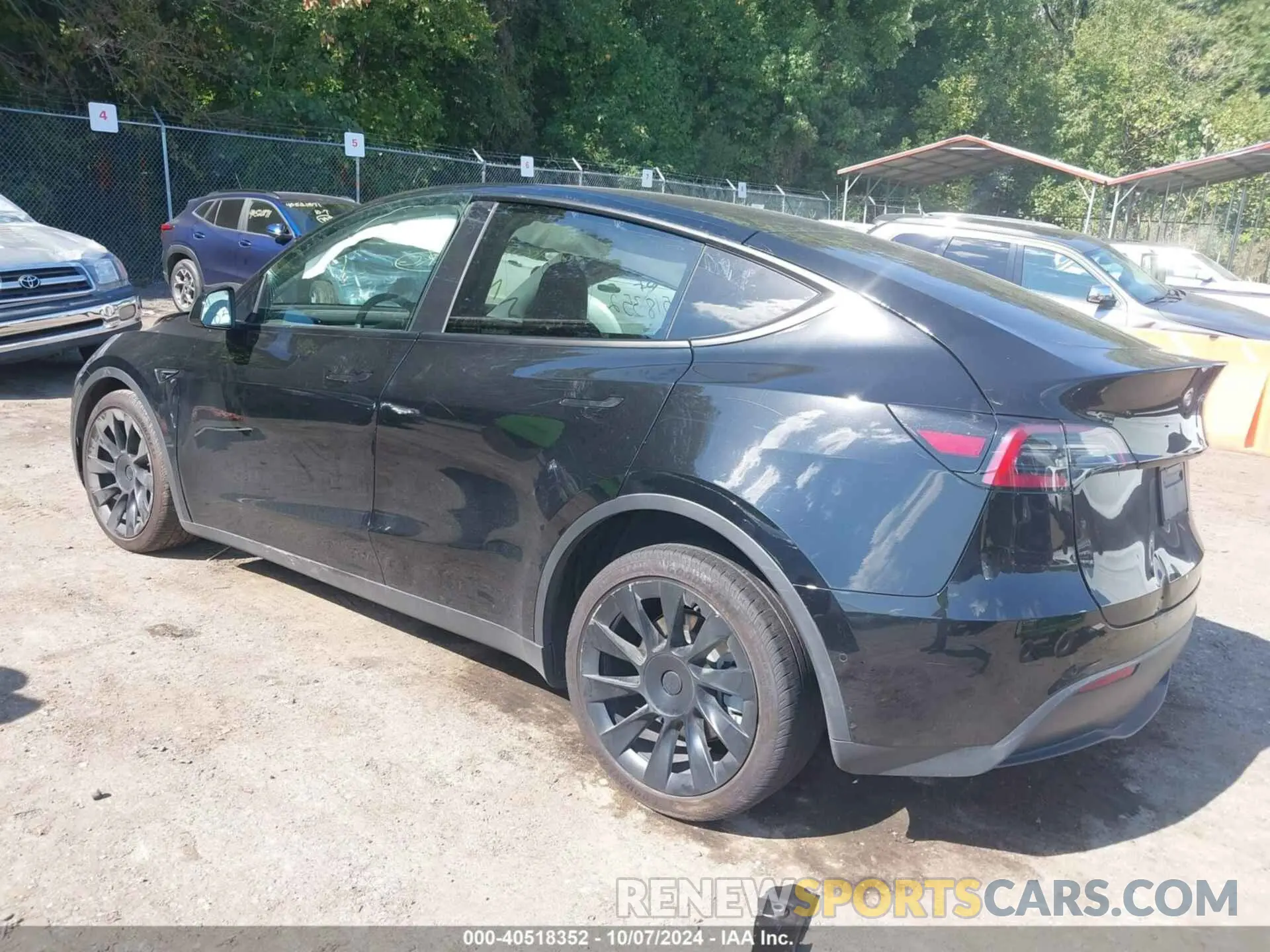 3 Фотография поврежденного автомобиля 7SAYGDEE8NF429568 TESLA MODEL Y 2022