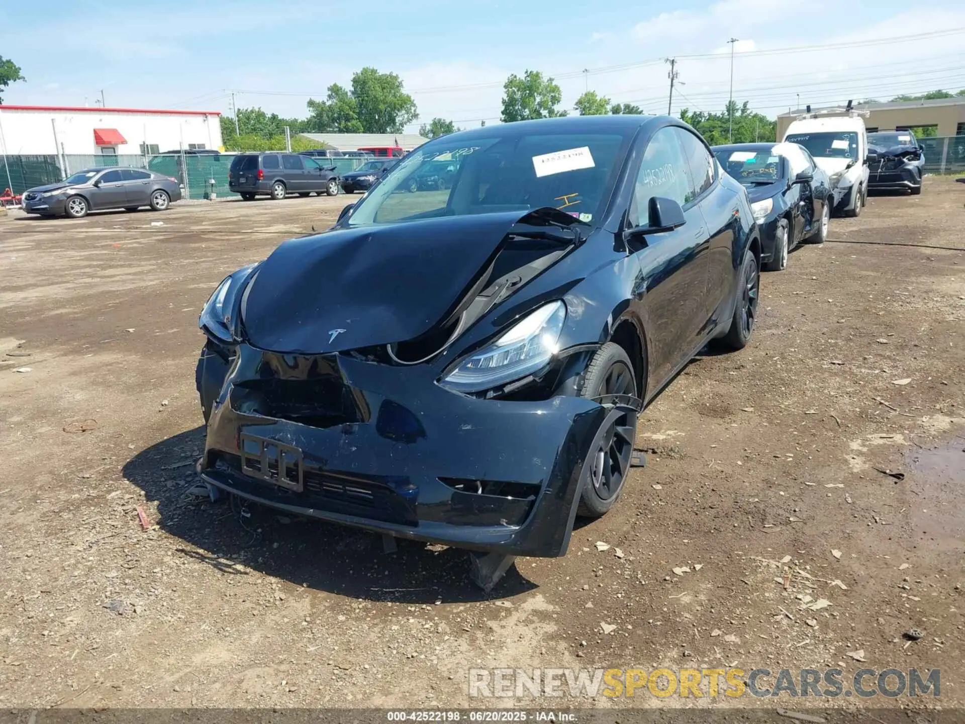 12 Фотография поврежденного автомобиля 7SAYGDEE8NF434074 TESLA MODEL Y 2022