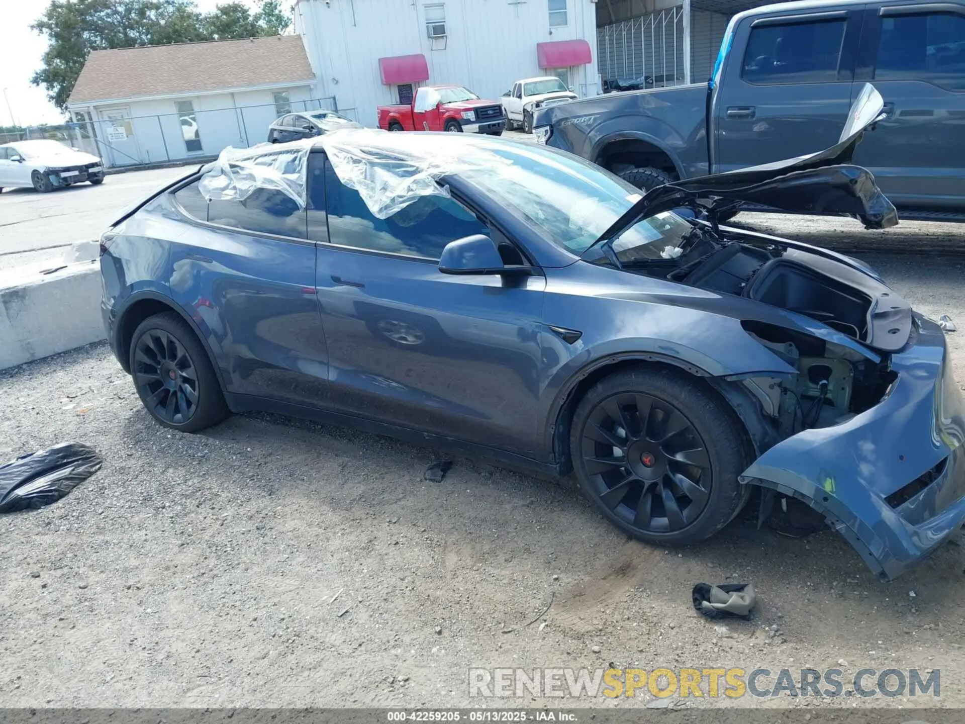 12 Фотография поврежденного автомобиля 7SAYGDEE8NF443194 TESLA MODEL Y 2022