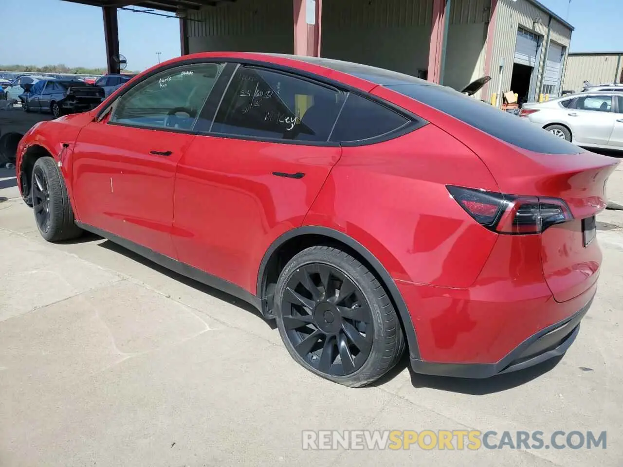 2 Фотография поврежденного автомобиля 7SAYGDEE8NF481444 TESLA MODEL Y 2022