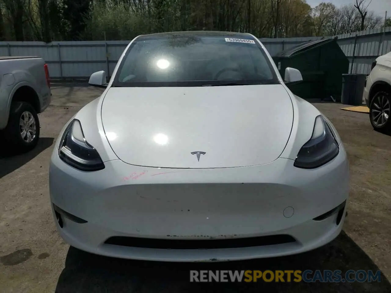 5 Photograph of a damaged car 7SAYGDEE8NF524454 TESLA MODEL Y 2022