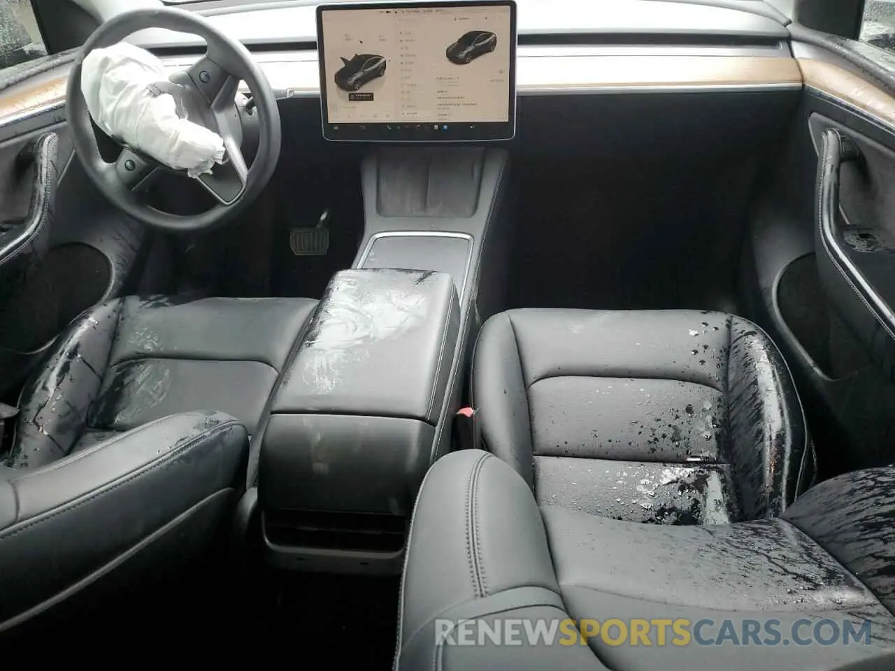 8 Photograph of a damaged car 7SAYGDEE8NF555915 TESLA MODEL Y 2022