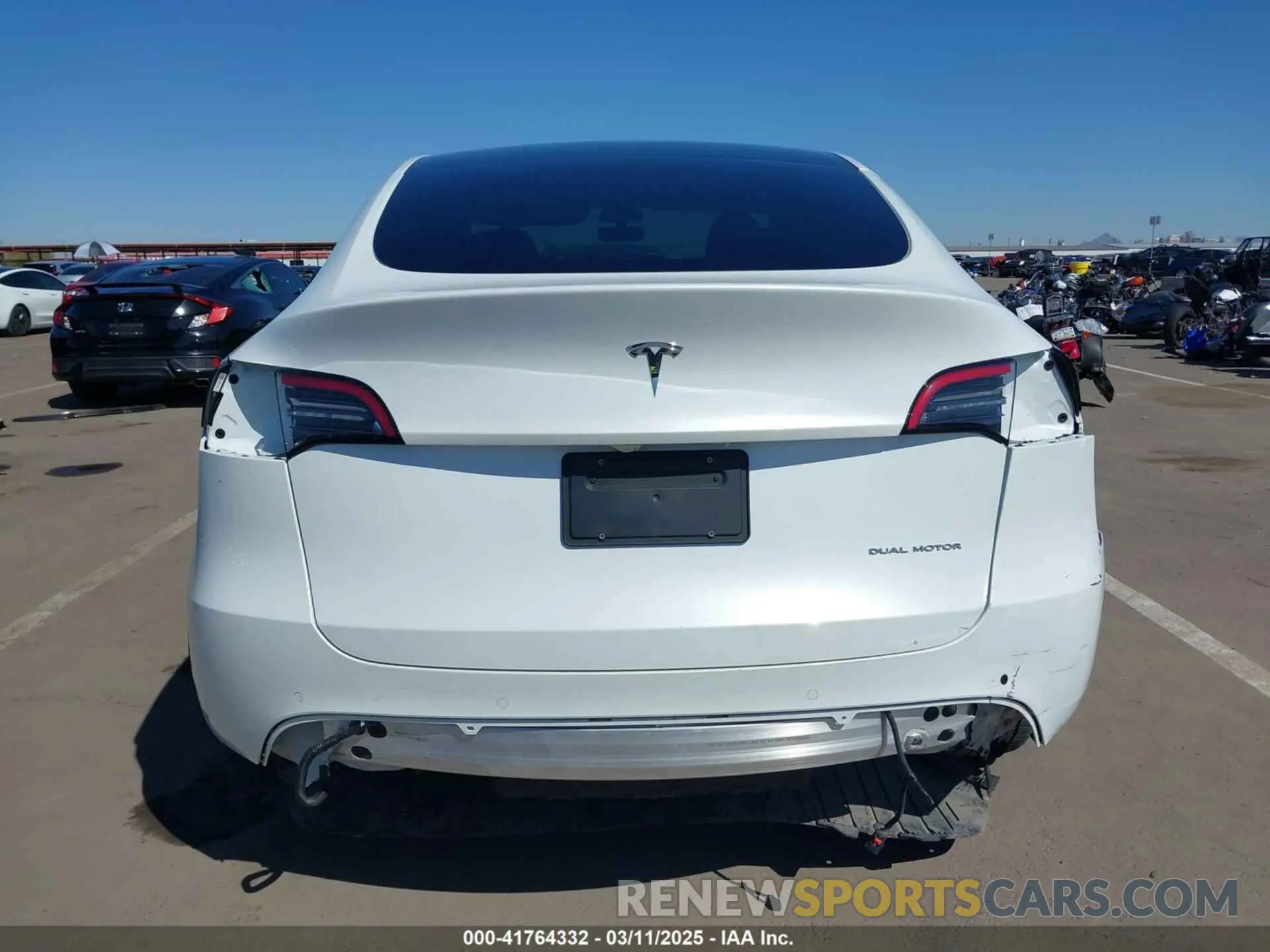 15 Фотография поврежденного автомобиля 7SAYGDEE9NA017284 TESLA MODEL Y 2022