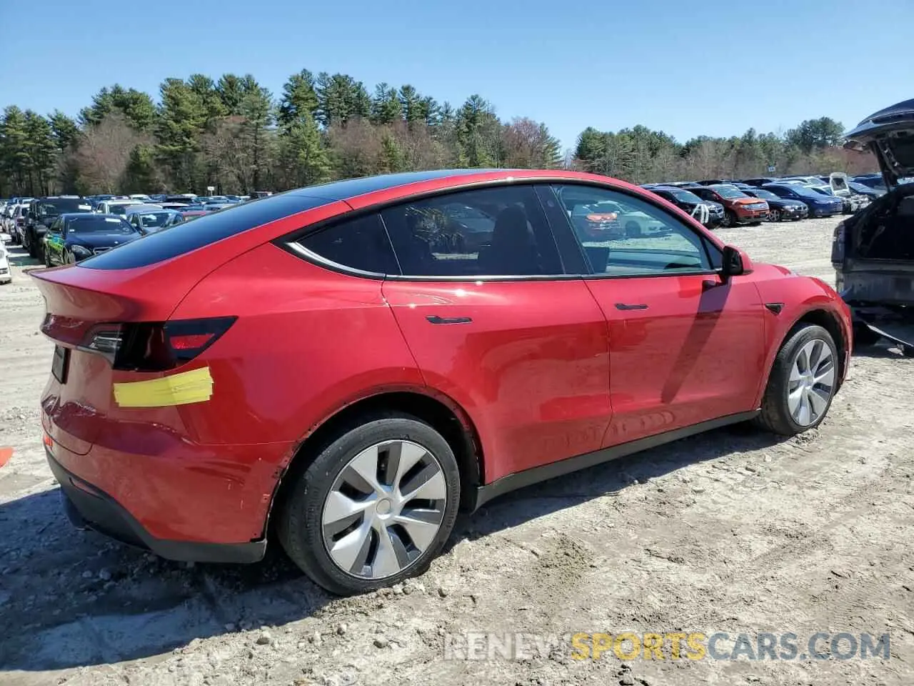 3 Фотография поврежденного автомобиля 7SAYGDEE9NA019973 TESLA MODEL Y 2022