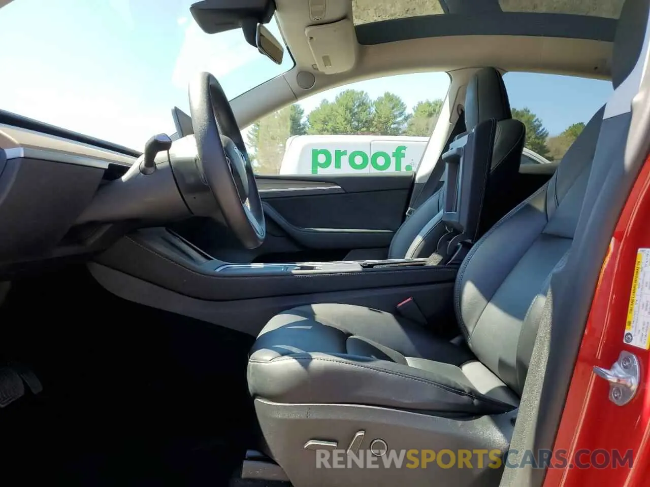 7 Фотография поврежденного автомобиля 7SAYGDEE9NA019973 TESLA MODEL Y 2022