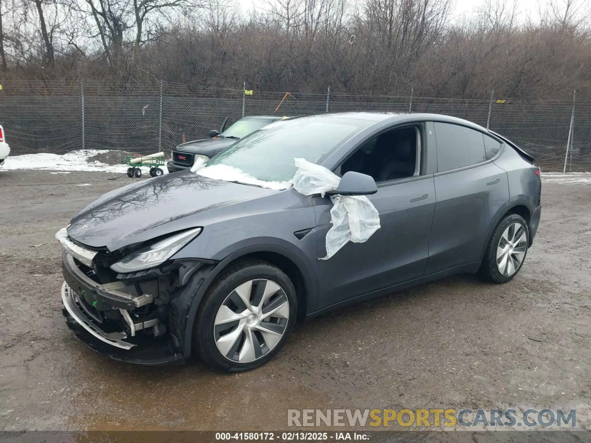 2 Photograph of a damaged car 7SAYGDEE9NF331410 TESLA MODEL Y 2022