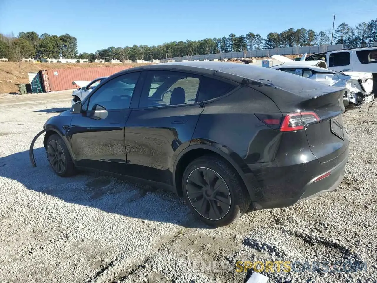 2 Photograph of a damaged car 7SAYGDEE9NF363998 TESLA MODEL Y 2022