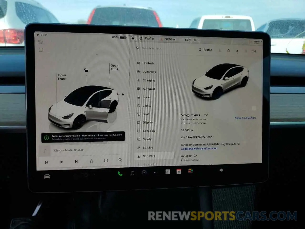 9 Photograph of a damaged car 7SAYGDEE9NF411550 TESLA MODEL Y 2022
