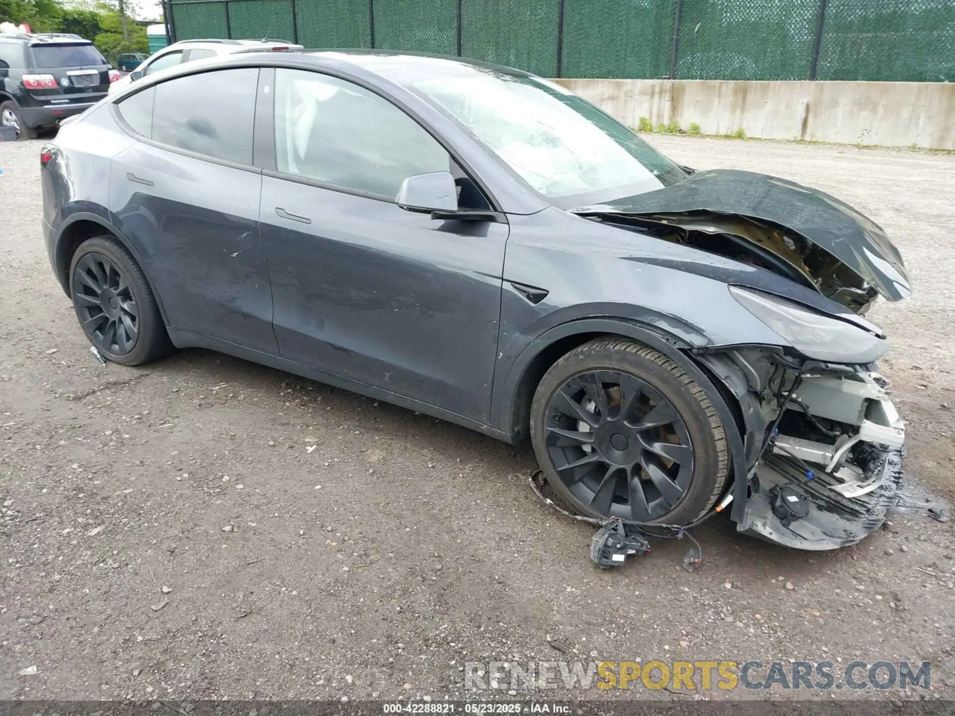 1 Photograph of a damaged car 7SAYGDEE9NF424248 TESLA MODEL Y 2022