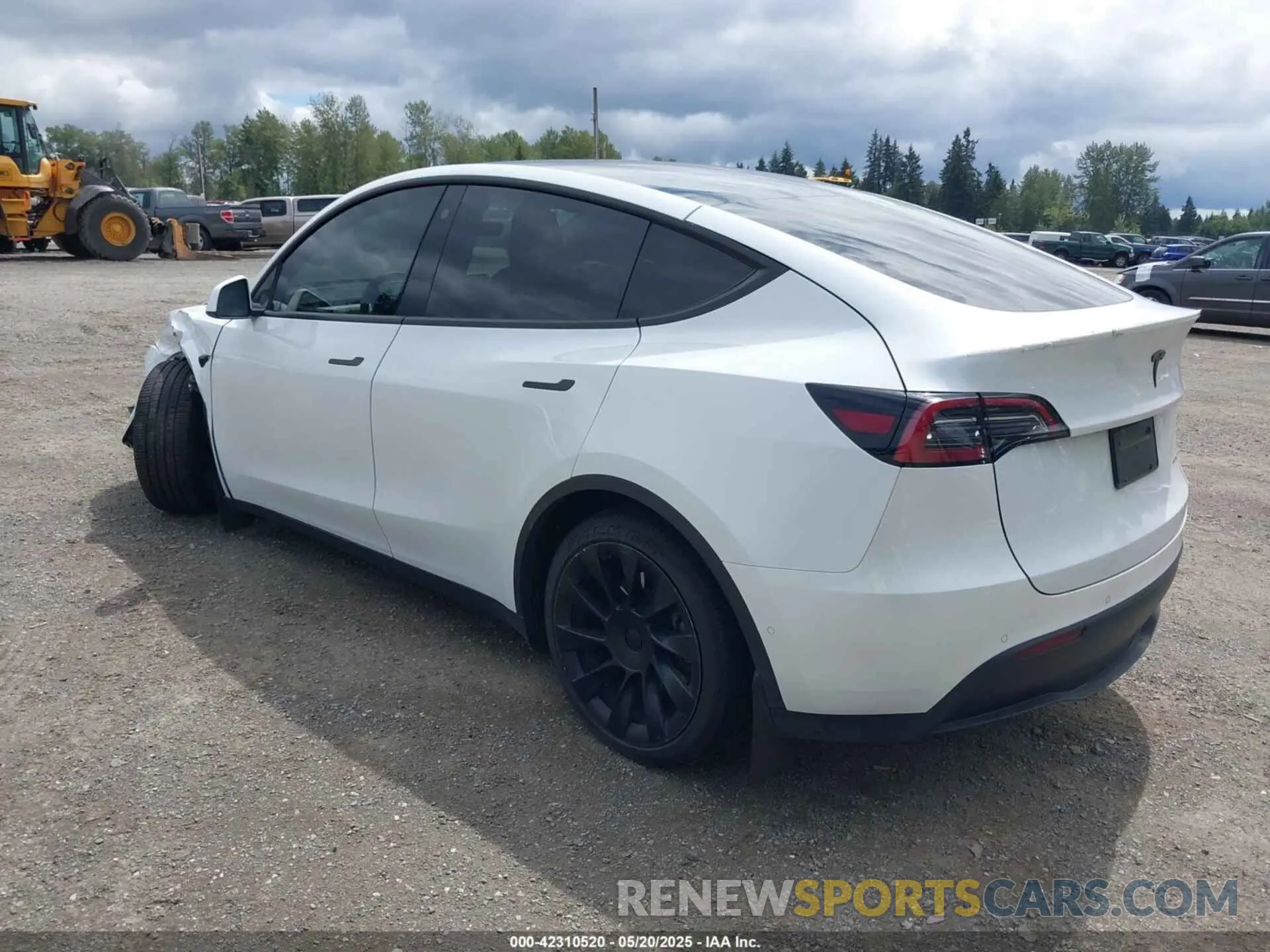 3 Фотография поврежденного автомобиля 7SAYGDEE9NF494901 TESLA MODEL Y 2022