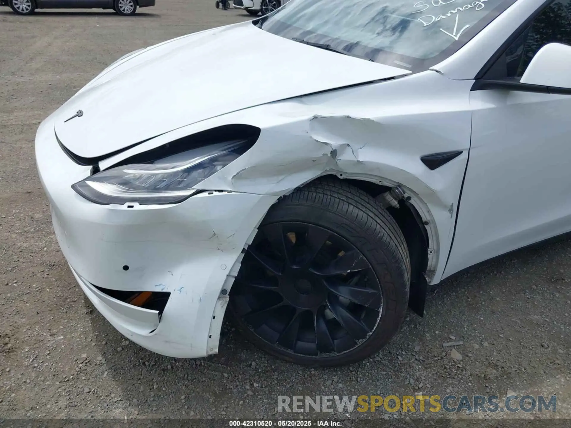 6 Фотография поврежденного автомобиля 7SAYGDEE9NF494901 TESLA MODEL Y 2022