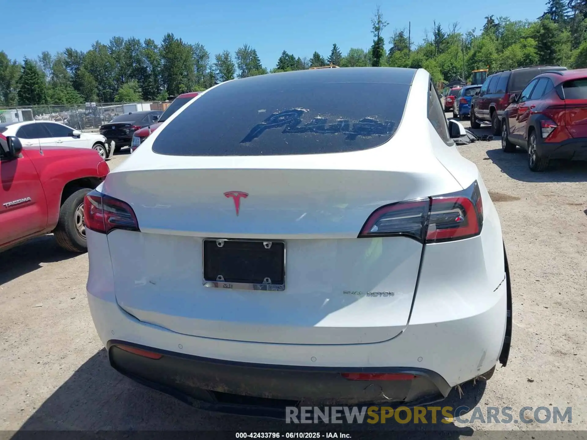 16 Фотография поврежденного автомобиля 7SAYGDEE9NF509655 TESLA MODEL Y 2022