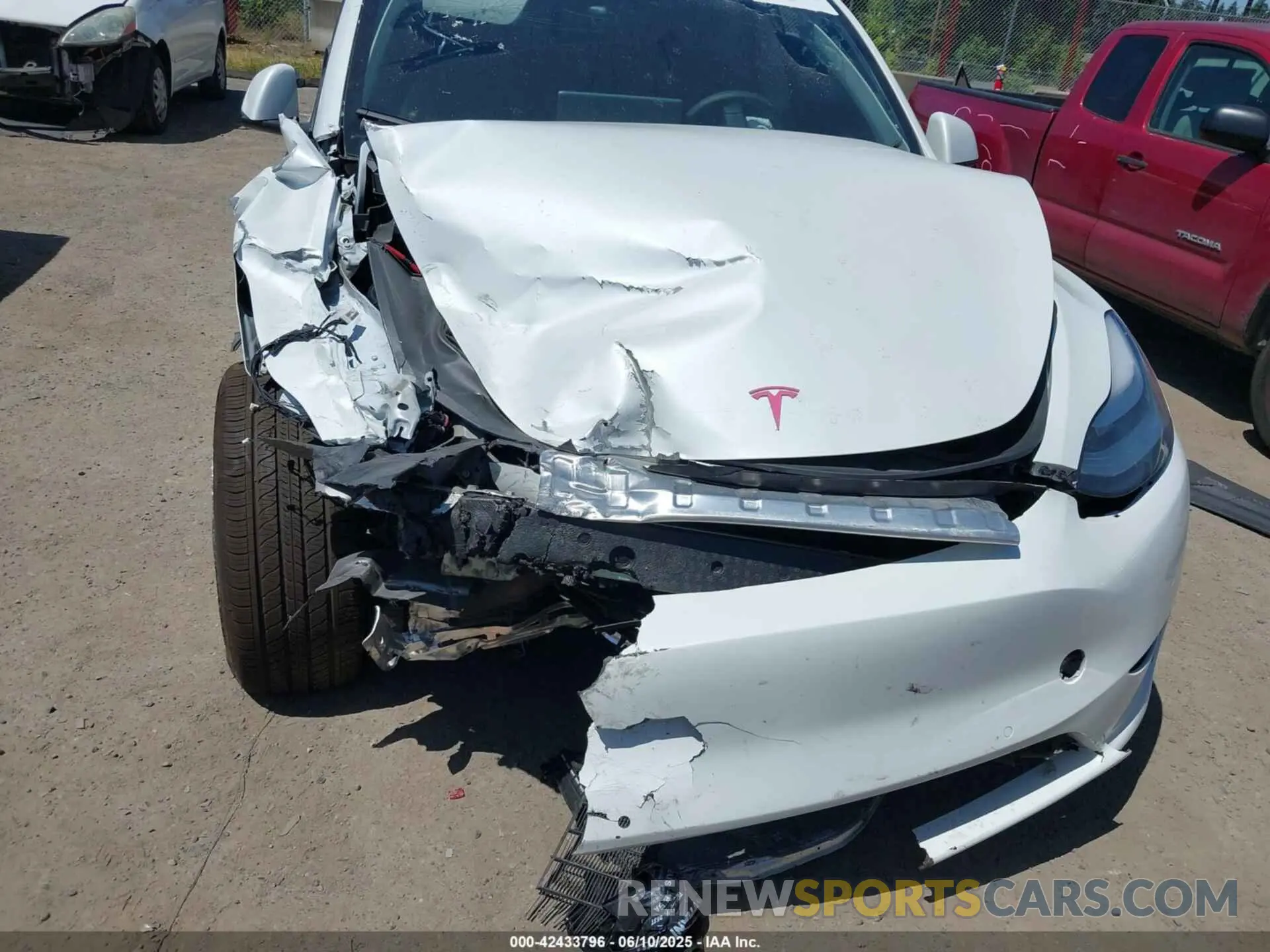 21 Фотография поврежденного автомобиля 7SAYGDEE9NF509655 TESLA MODEL Y 2022