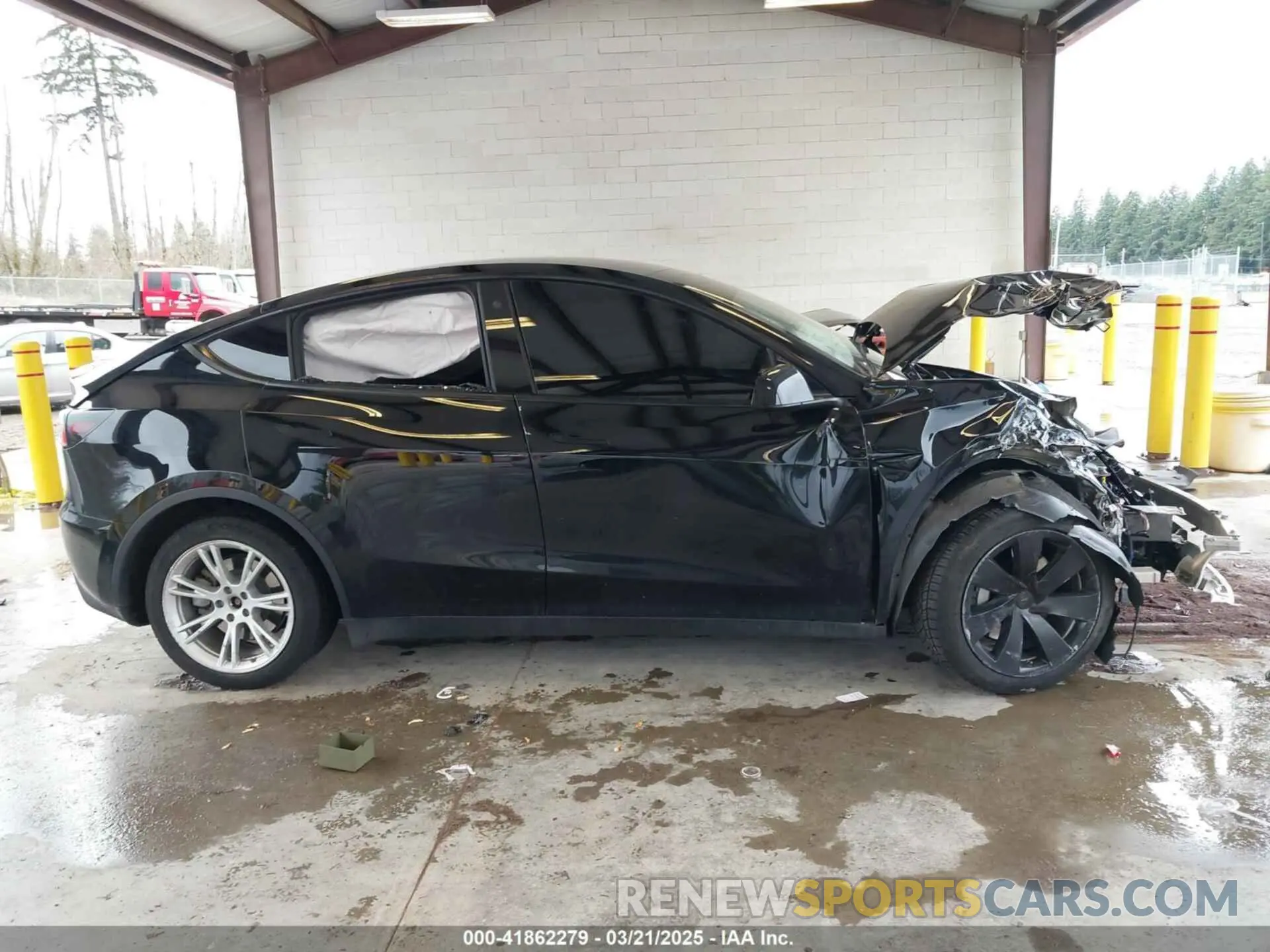13 Фотография поврежденного автомобиля 7SAYGDEEXNF363914 TESLA MODEL Y 2022