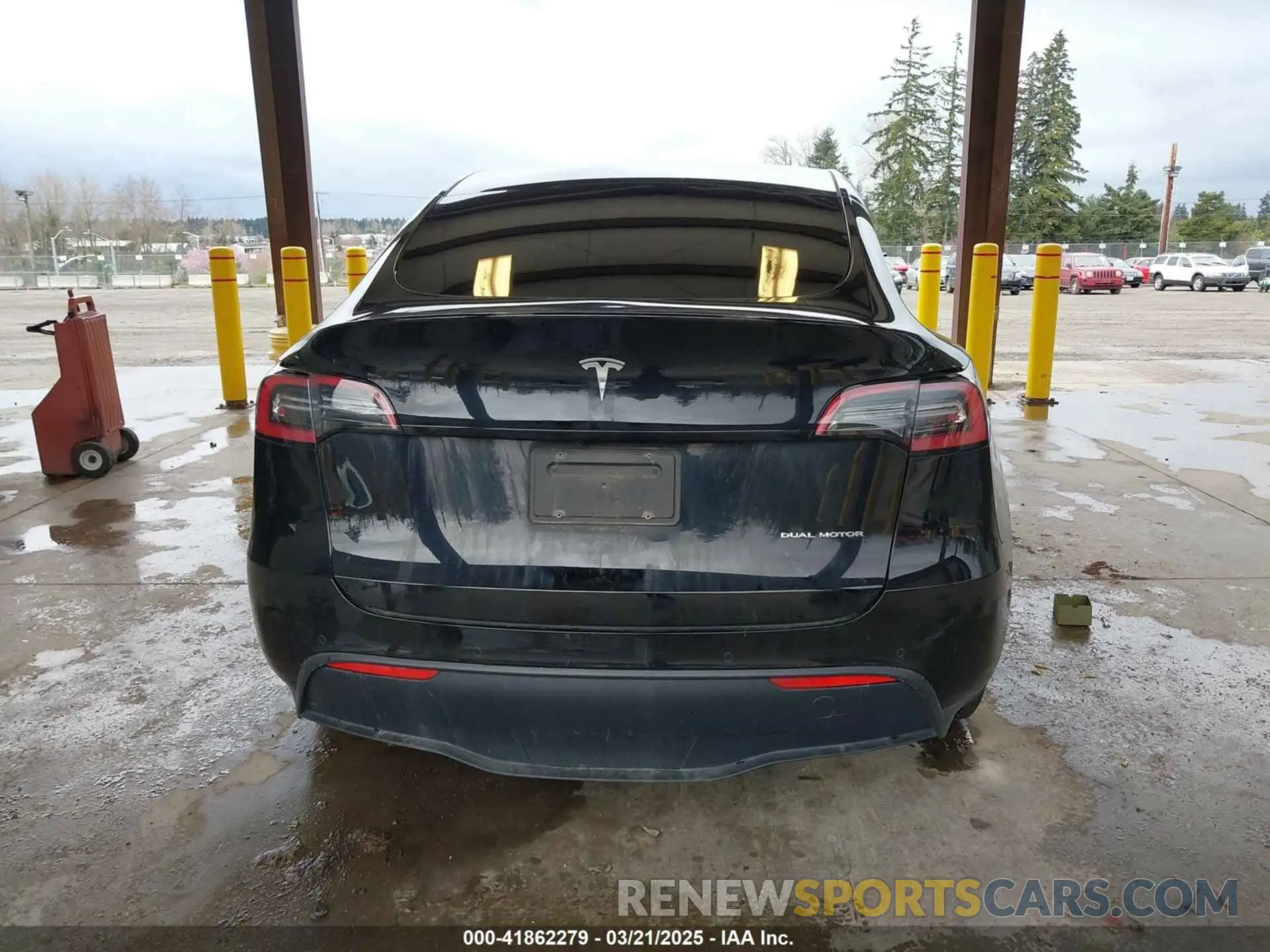 16 Фотография поврежденного автомобиля 7SAYGDEEXNF363914 TESLA MODEL Y 2022