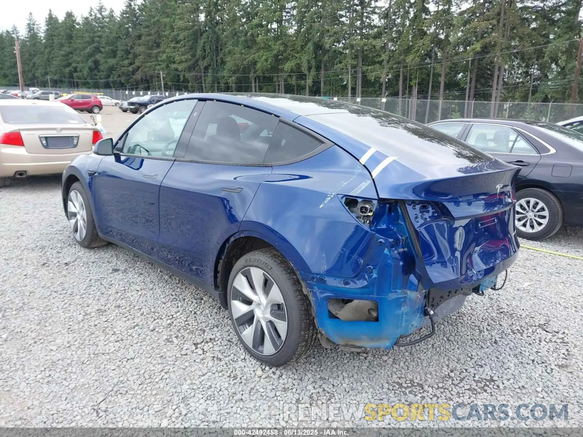 3 Фотография поврежденного автомобиля 7SAYGDEEXNF409340 TESLA MODEL Y 2022