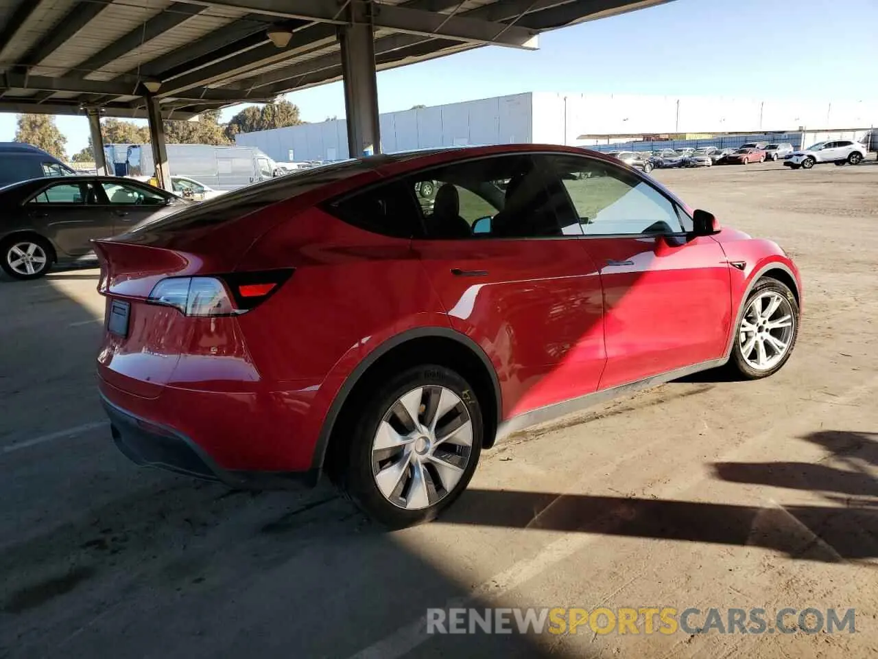 3 Фотография поврежденного автомобиля 7SAYGDEEXNF556855 TESLA MODEL Y 2022