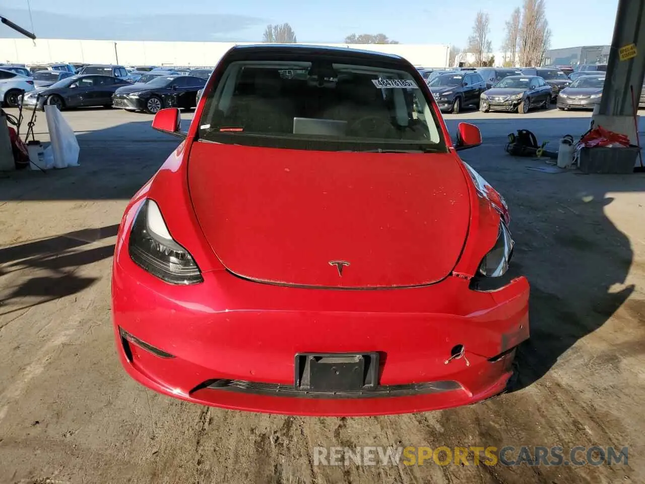 5 Фотография поврежденного автомобиля 7SAYGDEEXNF556855 TESLA MODEL Y 2022
