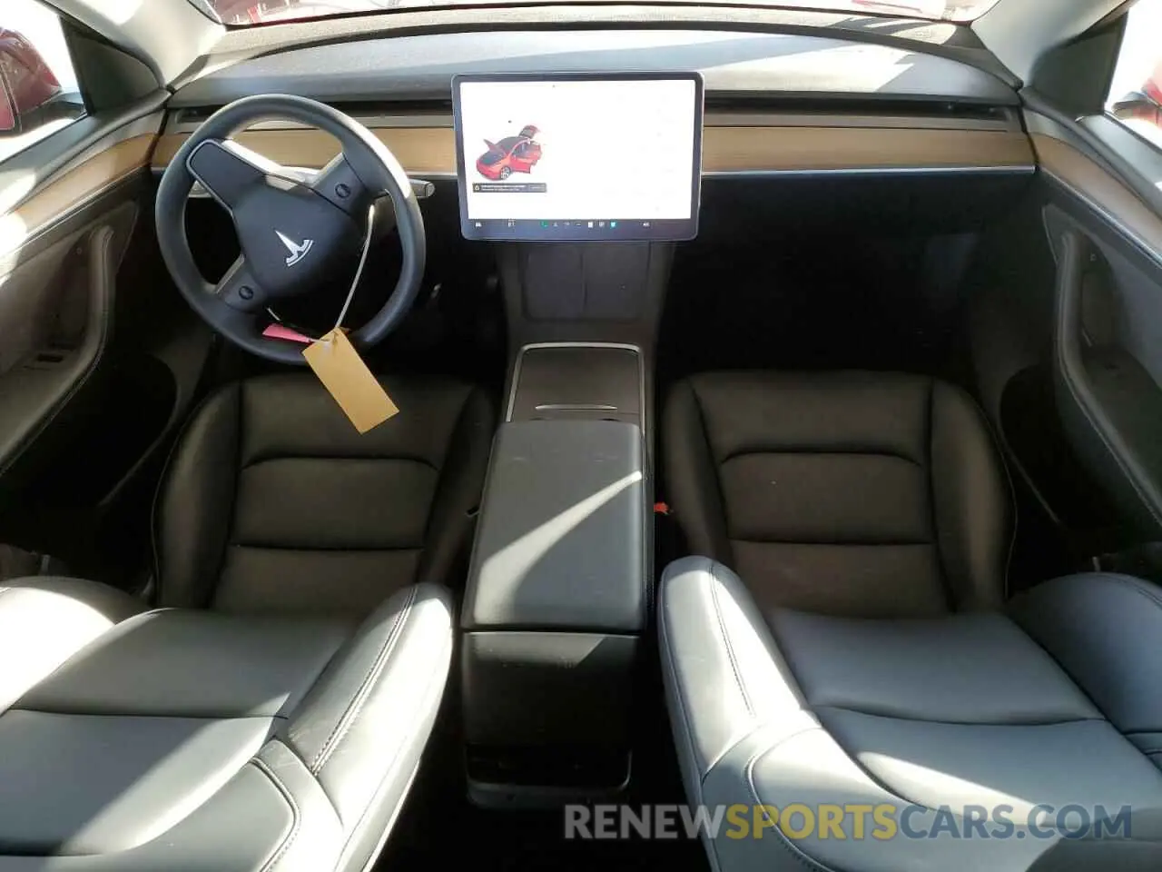 8 Фотография поврежденного автомобиля 7SAYGDEEXNF556855 TESLA MODEL Y 2022
