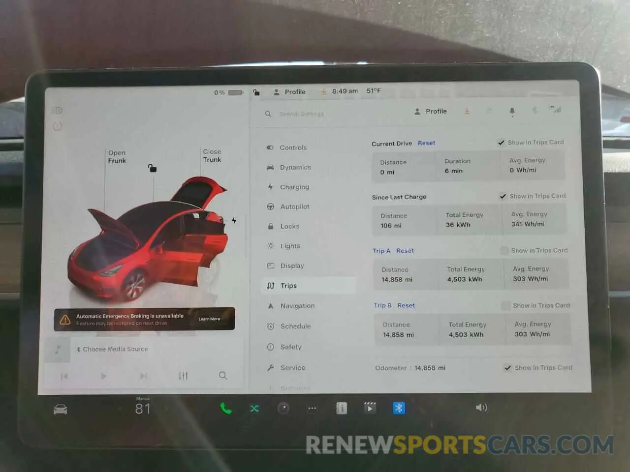 9 Фотография поврежденного автомобиля 7SAYGDEEXNF556855 TESLA MODEL Y 2022
