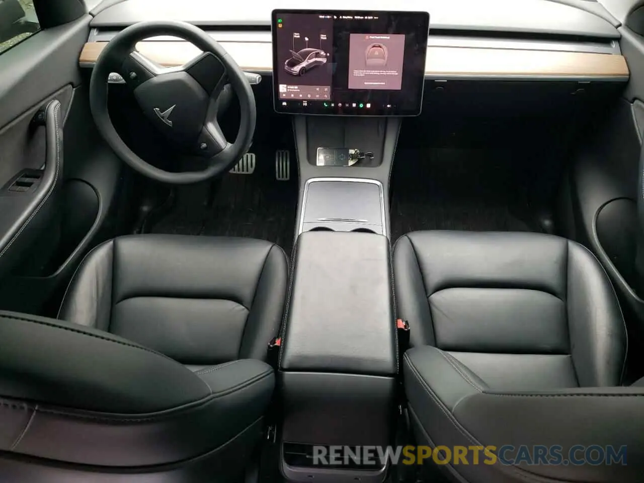 8 Фотография поврежденного автомобиля 7SAYGDEF0NF325407 TESLA MODEL Y 2022