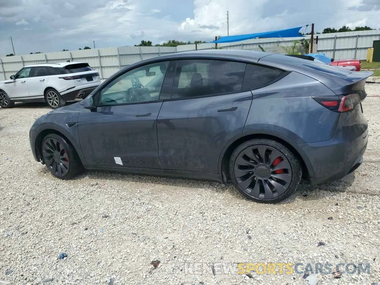 2 Photograph of a damaged car 7SAYGDEF0NF376986 TESLA MODEL Y 2022