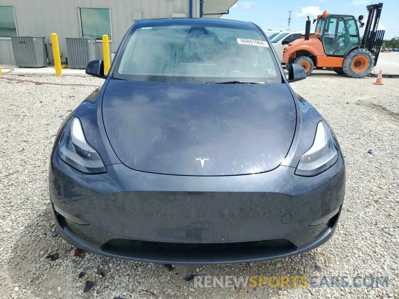 5 Photograph of a damaged car 7SAYGDEF0NF376986 TESLA MODEL Y 2022