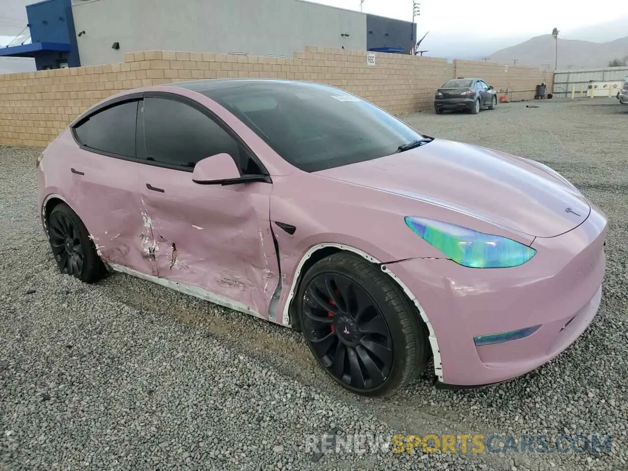 4 Фотография поврежденного автомобиля 7SAYGDEF0NF382805 TESLA MODEL Y 2022