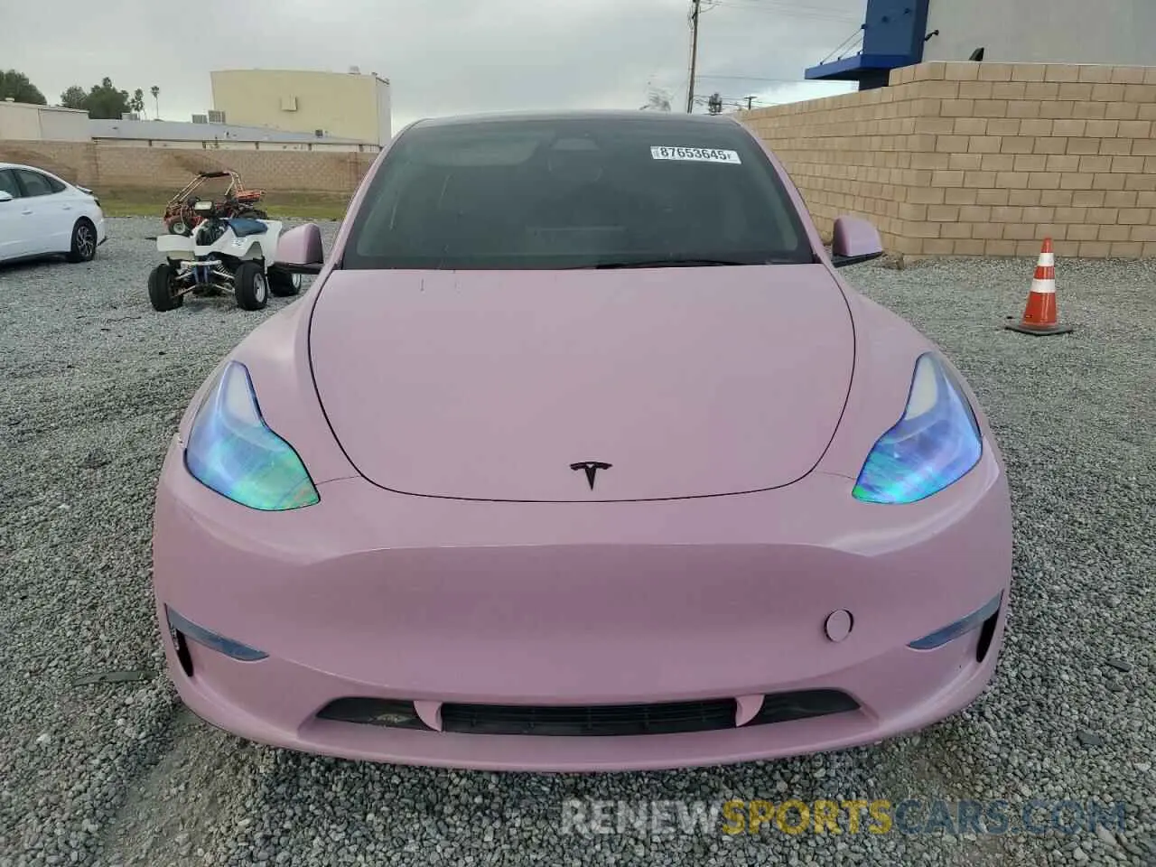 5 Фотография поврежденного автомобиля 7SAYGDEF0NF382805 TESLA MODEL Y 2022