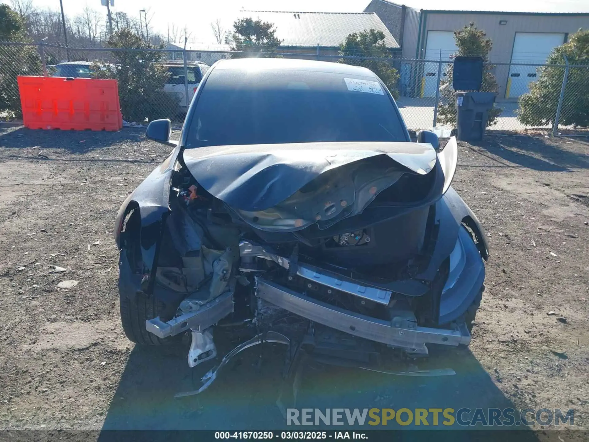 13 Фотография поврежденного автомобиля 7SAYGDEF0NF447460 TESLA MODEL Y 2022