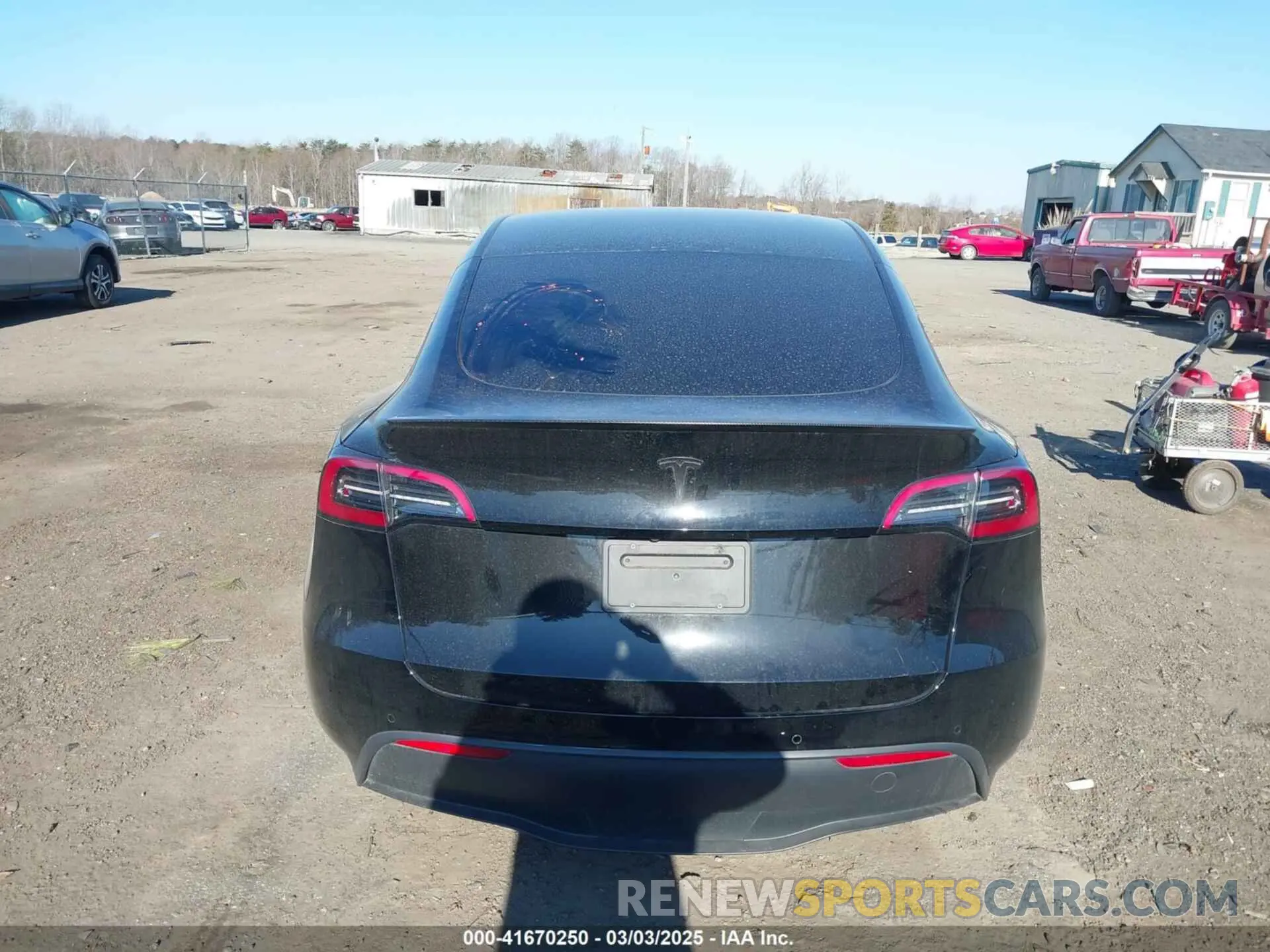 17 Фотография поврежденного автомобиля 7SAYGDEF0NF447460 TESLA MODEL Y 2022