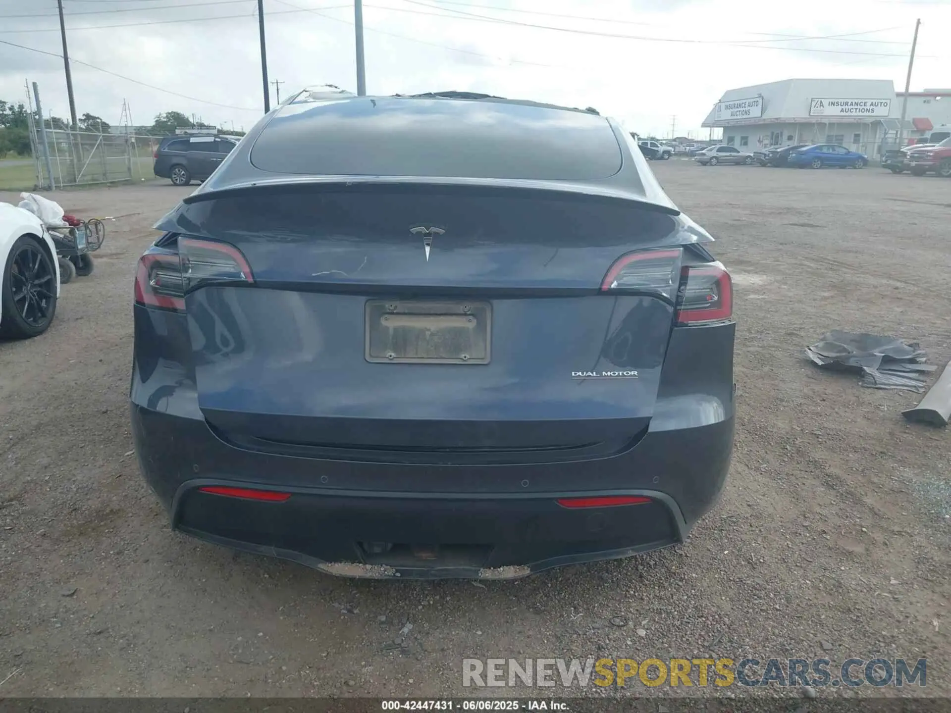 16 Фотография поврежденного автомобиля 7SAYGDEF0NF451671 TESLA MODEL Y 2022
