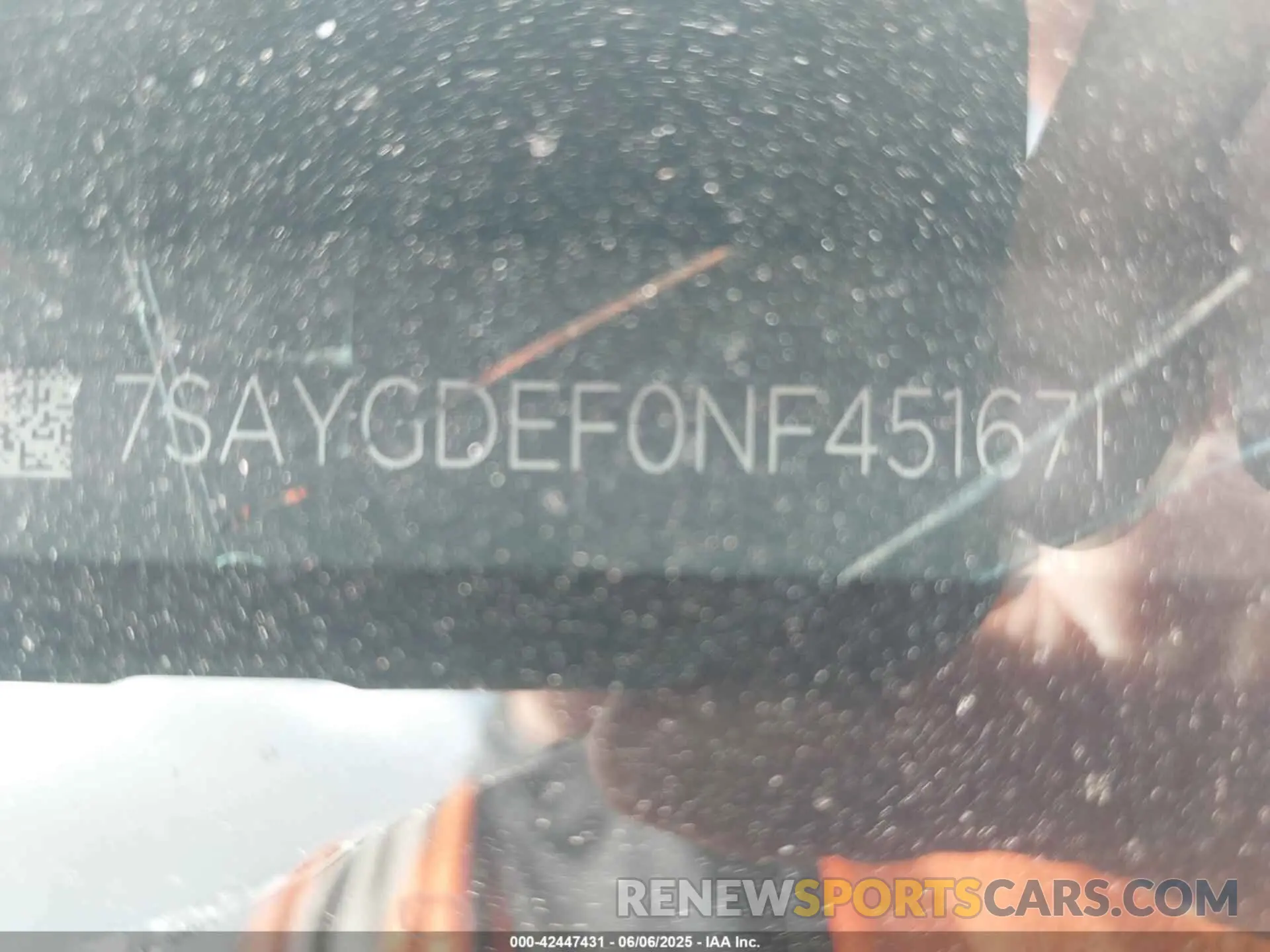 9 Фотография поврежденного автомобиля 7SAYGDEF0NF451671 TESLA MODEL Y 2022