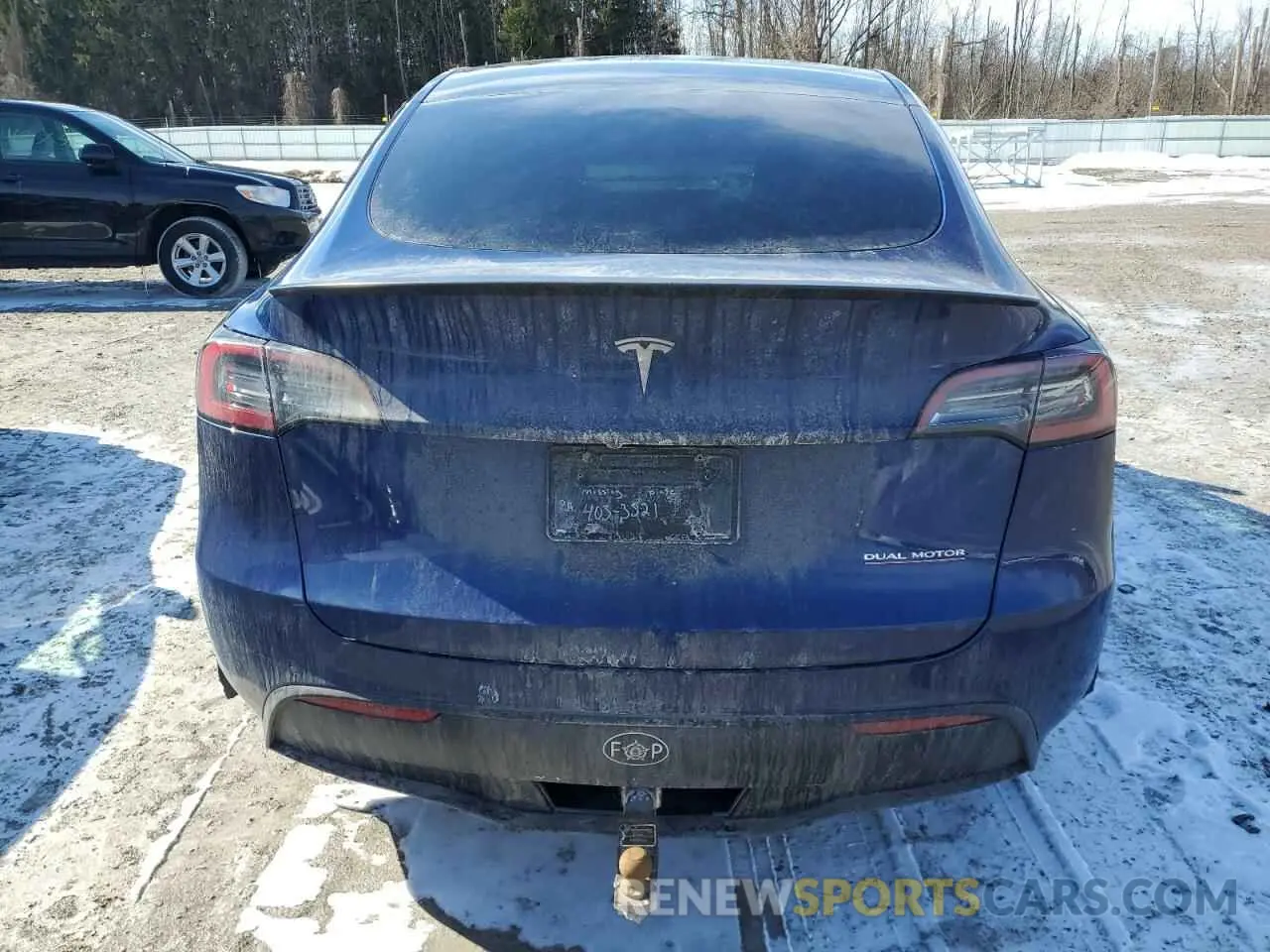 6 Фотография поврежденного автомобиля 7SAYGDEF0NF465425 TESLA MODEL Y 2022