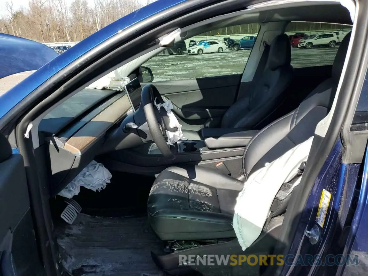 7 Фотография поврежденного автомобиля 7SAYGDEF0NF465425 TESLA MODEL Y 2022