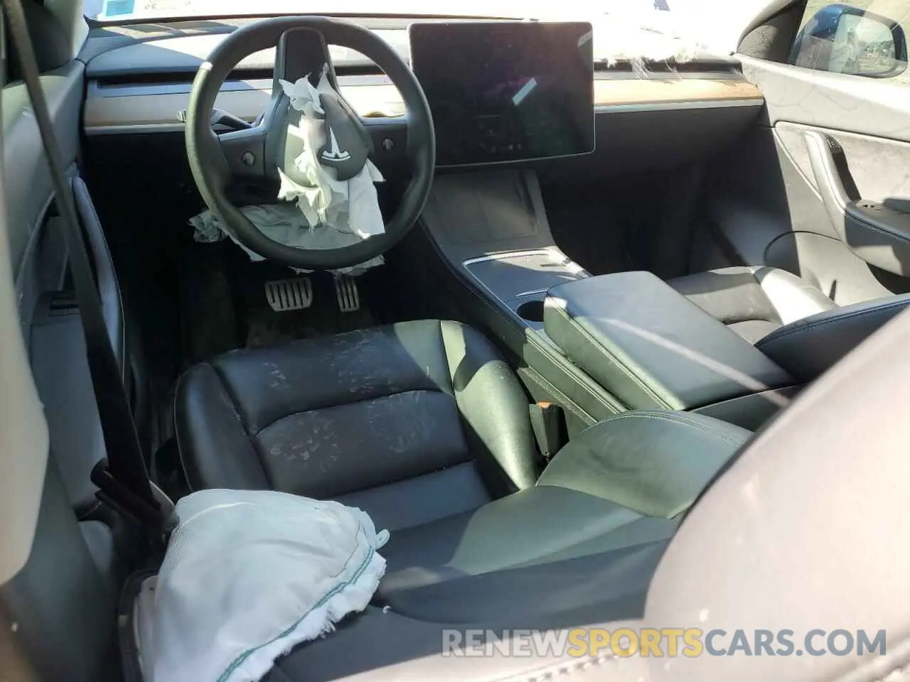 8 Фотография поврежденного автомобиля 7SAYGDEF0NF465425 TESLA MODEL Y 2022